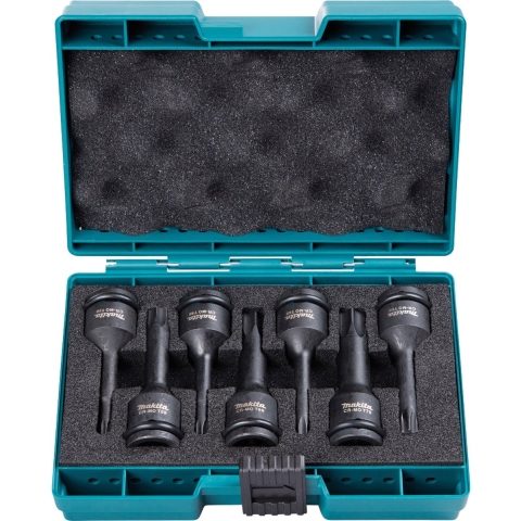 Makita Torx Slagschroefbitset | 7-delig | Impact Black | 1/2'' | VK - E-23628