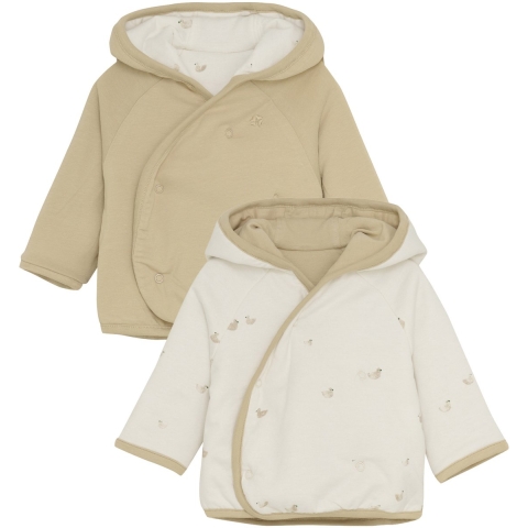 Vest Reversible Noppies NOOS Nunu Animals Off White