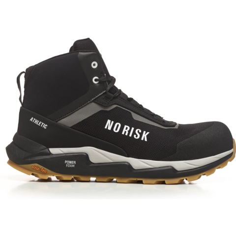 No Risk Athletic Mid Black 1019.00 S3L | Zwart | Maat 39 - 00.071.064.39