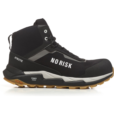 No Risk Athletic Mid Black 1019.00 S3L | Zwart | Maat 38 - 00.071.064.38