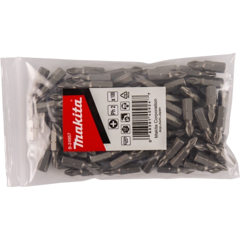 Makita Accessoires Schroefbit PH2X25mm navul 100s - B-24957 - B-24957