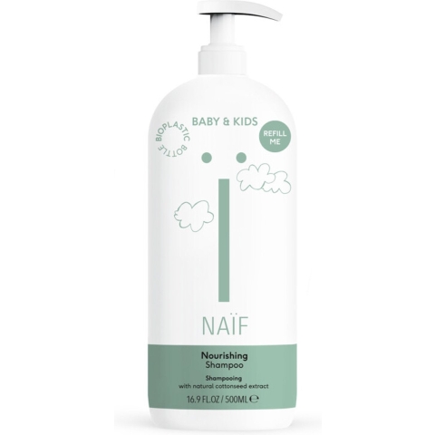 6x Naif Baby&Kids Shampoo Voedend 500 ml