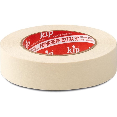 Kip Tape 301-48 Crêpe Schilderstape - 48mm X 50m