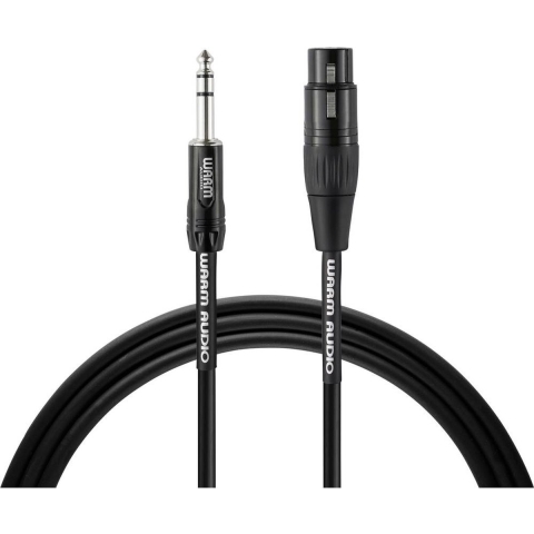Warm Audio PRO-XLRf-TRSm-3'