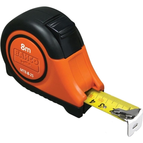 Bahco rolbandmaat 8m 25mm | MTB-8-25