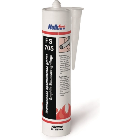 Nullifire FS709 Brandwerende grafietkit 310 ml, grijs