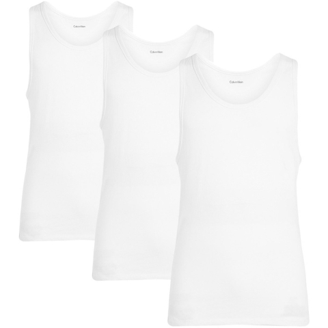 Calvin Klein Stretch Blend Tanks 3-Pack Str. XXL