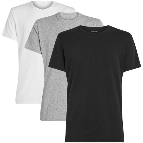 Calvin Klein Slim Short Sleeve Crew Necks 3-Pack Str. XL