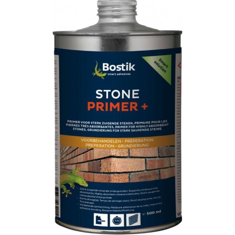 Bostik Stone Primer Plus | Transparant | Blik 500 ml - 30604724