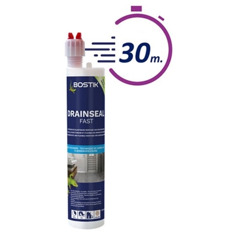 Bostik Drainseal Fast | 250 ml | RAL7044 (6 stuks) - 30623144