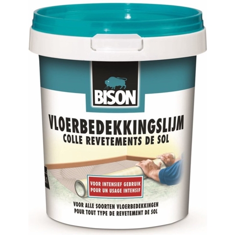 Bison Vloerbedekkingslijm Emmer | 4 kg - 1344514