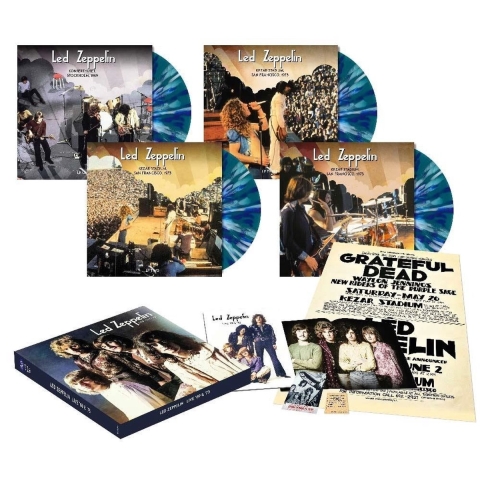 Led Zeppelin - Live'69&'73 - Limited Deluxe Edition - 4 LP (kleur)