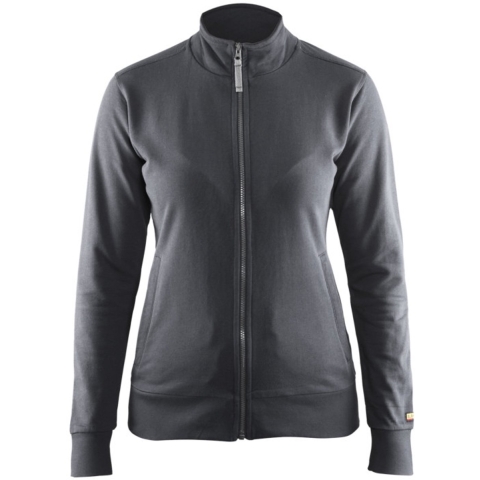 Blåkläder Dames Sweatshirt 33721158 | Donkergrijs | Maat L - 7330509587843