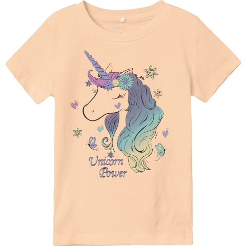 Name It T-Shirt - NmfPzoey - Peach Nectar - Name It - 1½ jaar (86) - T-Shirts