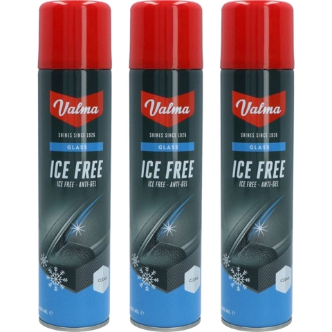Ruitenontdooier spray - 3x - voor auto - 400 ml - antivries sprays - winter/vorst -
