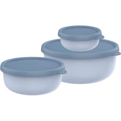 Mepal Set bewaardoos Lumina 3-delig (250 + 750 + 1500 ml) - Nordic blue