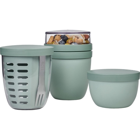 Mepal Giftset Potten Ellipse 3-delig - Nordic sage