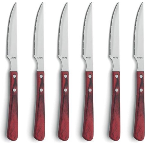 Amefa Brasero 4957 steakmessen 6 stuks