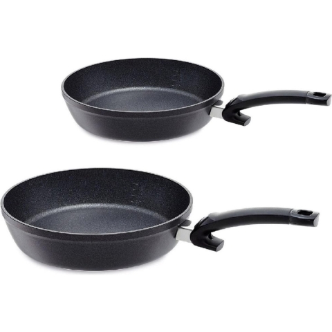 Fissler Adamant Comfort 159-105-02-101 koekenpanset, 24 en 28 cm