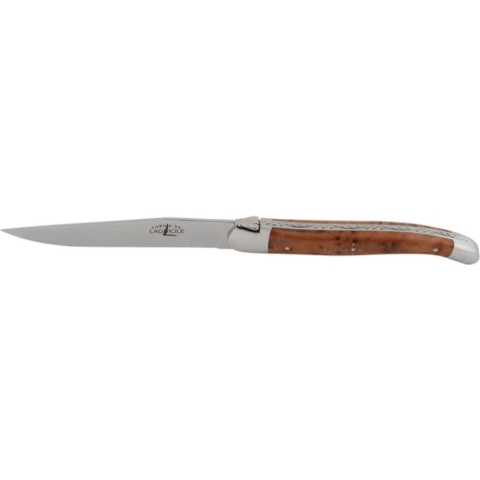 Forge de Laguiole, LAT22MINTHBRI, 2-delige steakmessenset gepolijst, Thuya-hout