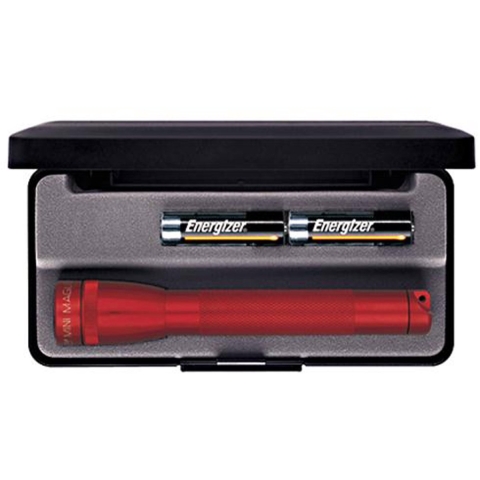 Maglite Mini zaklamp Classic AA, rood
