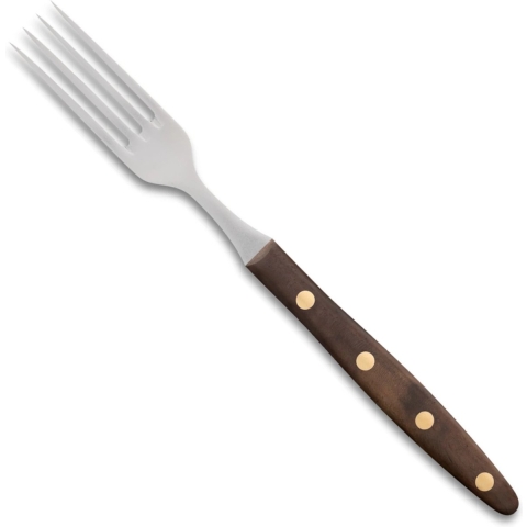 Robert Herder Fork Slim 2407000180000, 18/10 roestvast staal, walnoothout, tafelvork