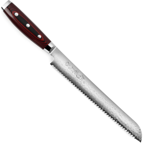 Yaxell Super Gou 37138, 161 laags damaststaal broodmes, 27 cm