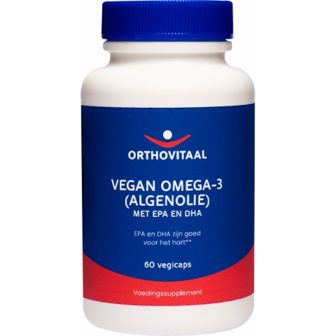 Orthovitaal Vegan omega 3 algenolie 60 vcaps
