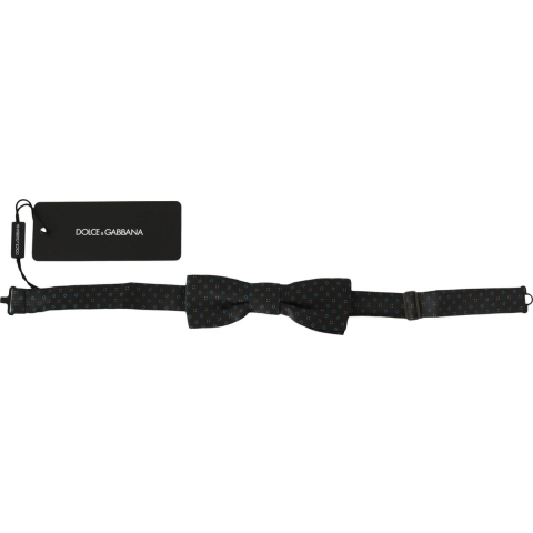 Dolce Gabbana Strik met Geometrisch Patroon