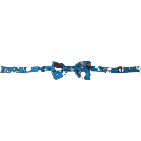Muzikant Print Vlinderdas Ft3777