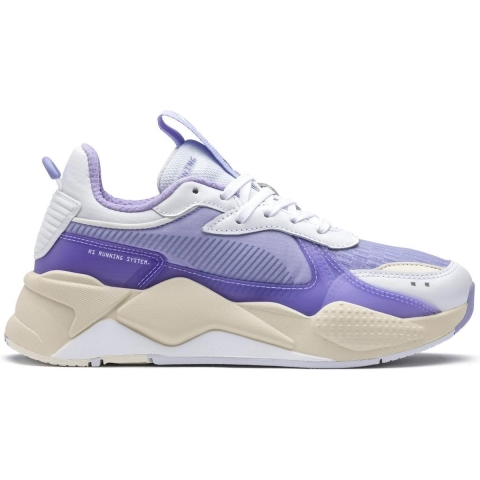 Puma RS-X Tech Paars Wit Textiel Heren Veterschoenen 369329 05