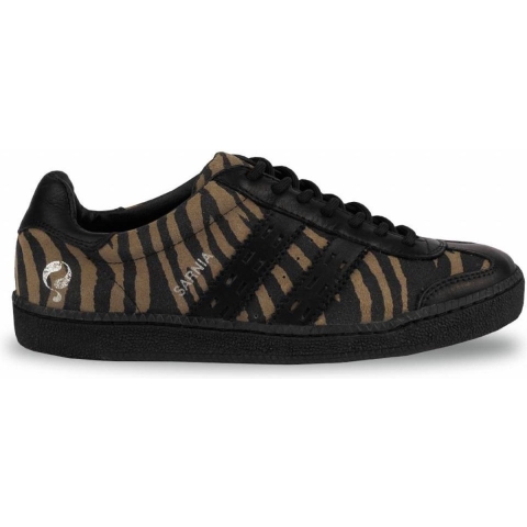Q1905 Sneaker sarnia taupe / black