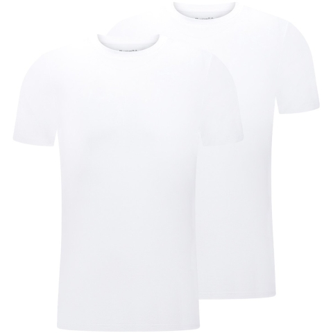 Resteröds Bamboo 2-pack tee white
