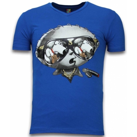 Local Fanatic Stewie dog t-shirt