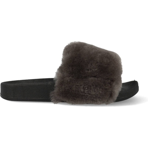 Warmbat Pantoffels barlee ble347085 / donker grijs