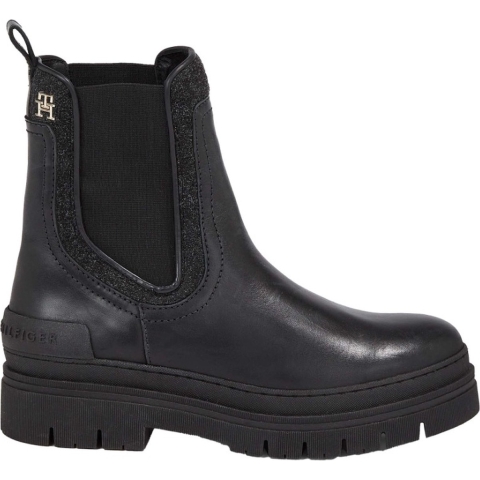 Tommy Hilfiger Fw0fw07655-bds dames enkellaarzen sportief