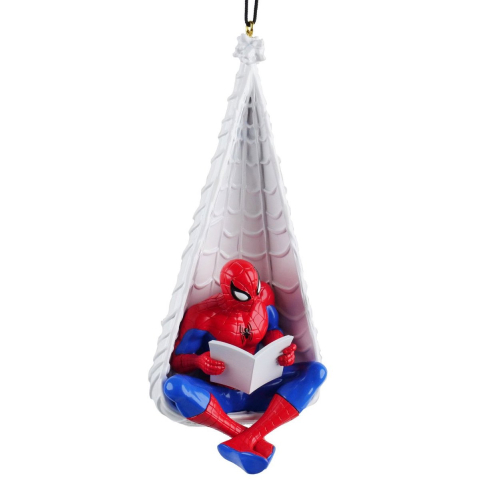 3D Ornament Spiderman Rope 5,5x5x12 cm kerstornament Disney - Disney