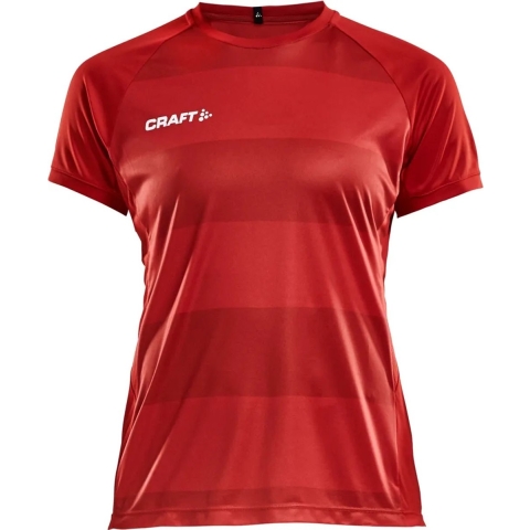 Craft 1905569 Progress Graphic Jersey W - Bright Red (ton in ton) - XS