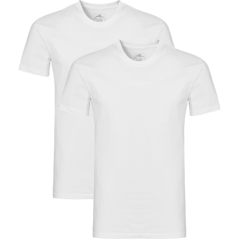 O'Neill Heren ondershirt katoen t-shirt ronde hals 2-pack