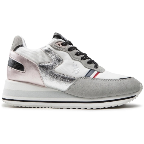 U.S. Polo Sylvi dames sneaker white/