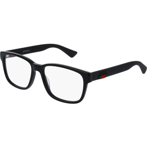 Gucci brilmontuur GG0011O 005 Zwart Mannen