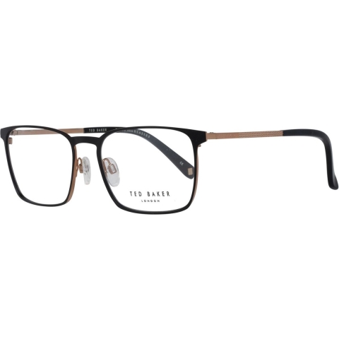 Ted Baker rechthoekige unisex zwart en koper TB4270 Patton