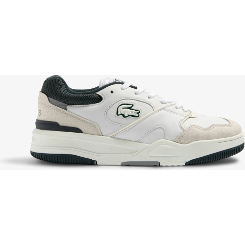 Lacoste Lineshot 223 3 sma wht/dk grn leather