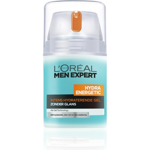 6x L'Oréal Men Expert Hydra Energetic Quenching Gel Matte Refreshing 50 ml