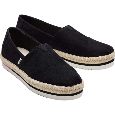 Toms Alpargata platform rope loafers