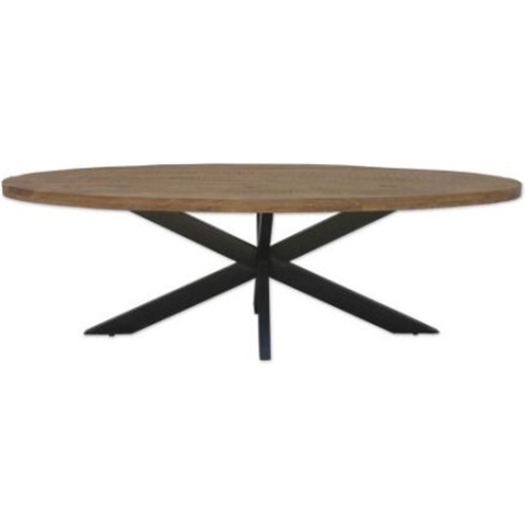 Brix Livingfurn ovale eetkamertafel mangohout -160cm -