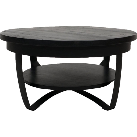 Home67 Salontafel cilamon 90 cm blad onderstel
