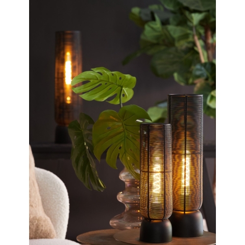 Light & Living tafellamp lezuza 13.5x13.5x49.5cm -