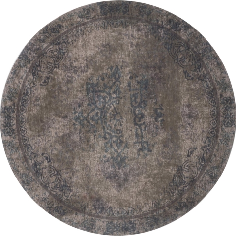 Veer Carpets Vloerkleed juud rond groen ø120 cm