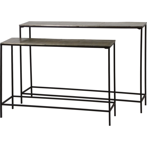 Light & Living side hartsville 119x25x80.5cm - set van 2